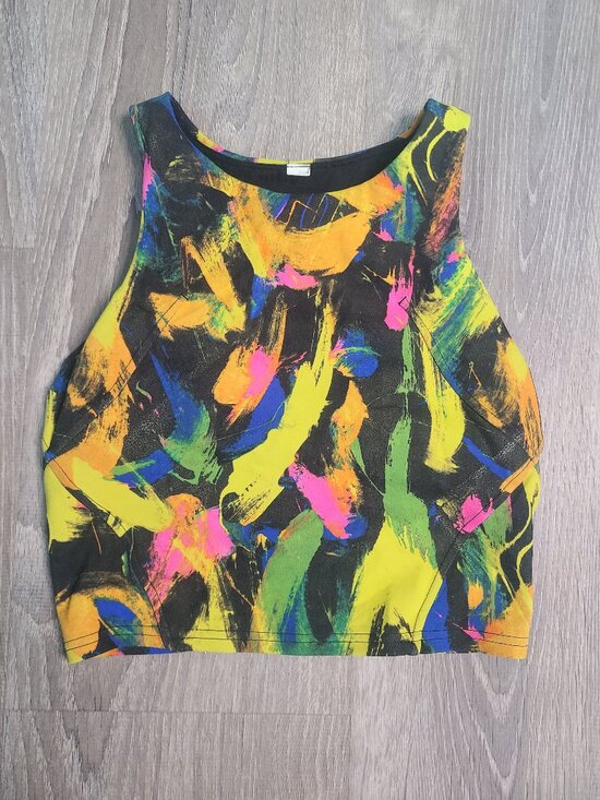 lululemon athletica Other - Lululemon Invigorate Training Tank Top Undertone Black Multi - Size 4